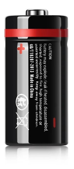 Акумулятор Soshine CR123A/16340 600mAh 1шт