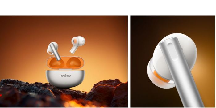 Bluetooth-гарнітура Realme Buds Air 6 Flame Silver