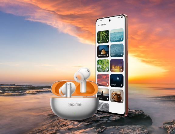 Bluetooth-гарнітура Realme Buds Air 6 Flame Silver