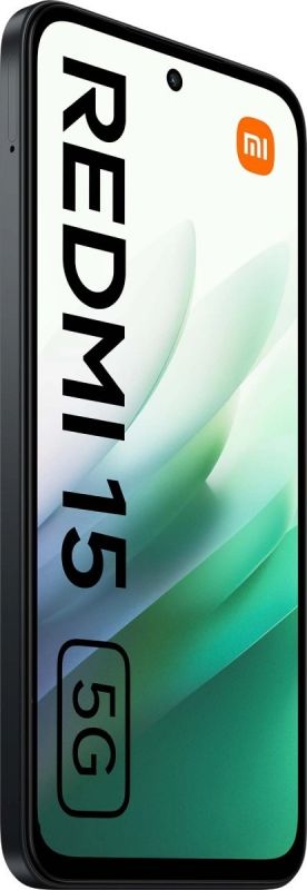 Смартфон Xiaomi Redmi 15 5G 4/128GB Midnight Black_EU