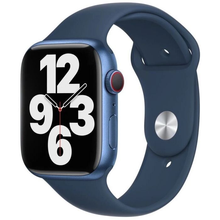 Ремінець Apple Sport Band для Apple Watch 45mm Abyss Blue (MKUW3)