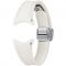 Ремінець Samsung D-Buckle Hybrid Eco-Leather Band для Samsung Galaxy (20mm, S/M) / Watch 4 / Watch 5 / Watch 6 Cream (ET-SHR93SUEGEU)