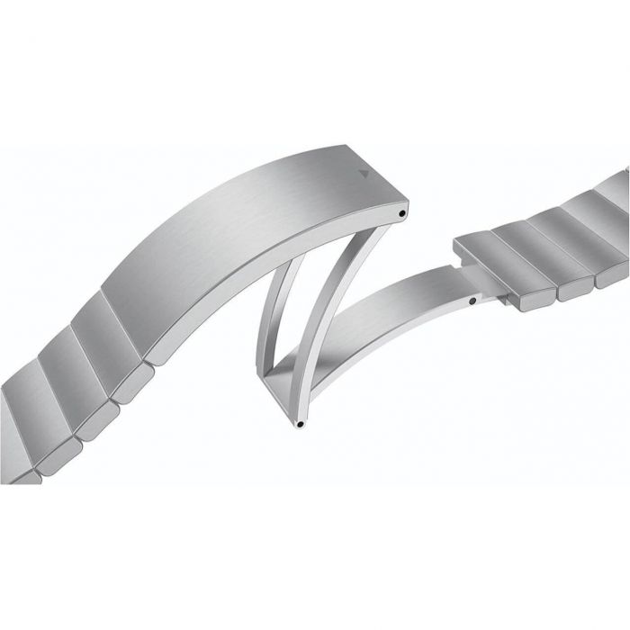 Ремінець Samsung Metal Link Band для Samsung Galaxy Watch (22mm, M/L)/ Watch 4 Classic (46mm) Silver (GP-TYR890HCASU)