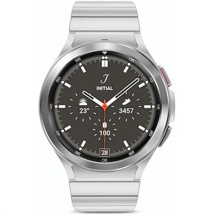 Ремінець Samsung Metal Link Band для Samsung Galaxy Watch (22mm, M/L)/ Watch 4 Classic (46mm) Silver (GP-TYR890HCASU)