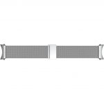 Ремінець Samsung Milanese Band для Samsung Galaxy (20mm, S/M) / Watch 4 / Watch 5 / Watch 6 Silver (GP-TYR860SAASU)
