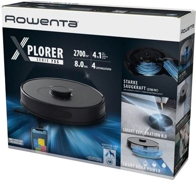 Робот-пилосос Rowenta X-Plorer Serie 75 S RR8575WH