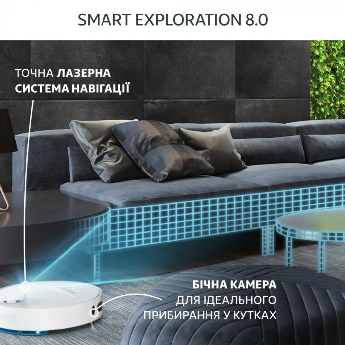 Робот-пилосос Rowenta X-Plorer Serie 75 S+ RR8597WH