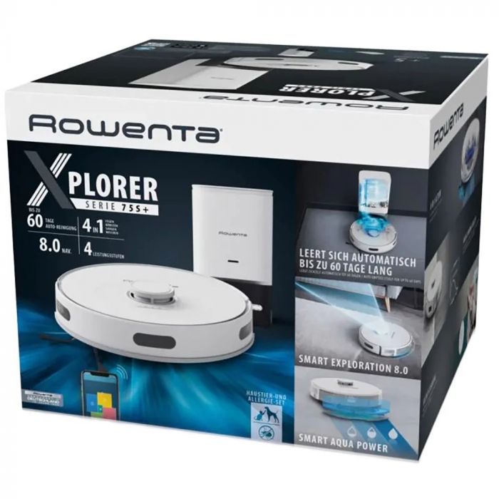 Робот-пилосос Rowenta X-Plorer Serie 75 S+ RR8597WH