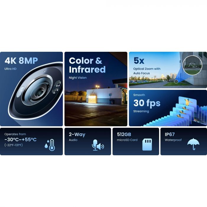 IP-камера Reolink RP-PCB8MZ 2.7-13.5 mm