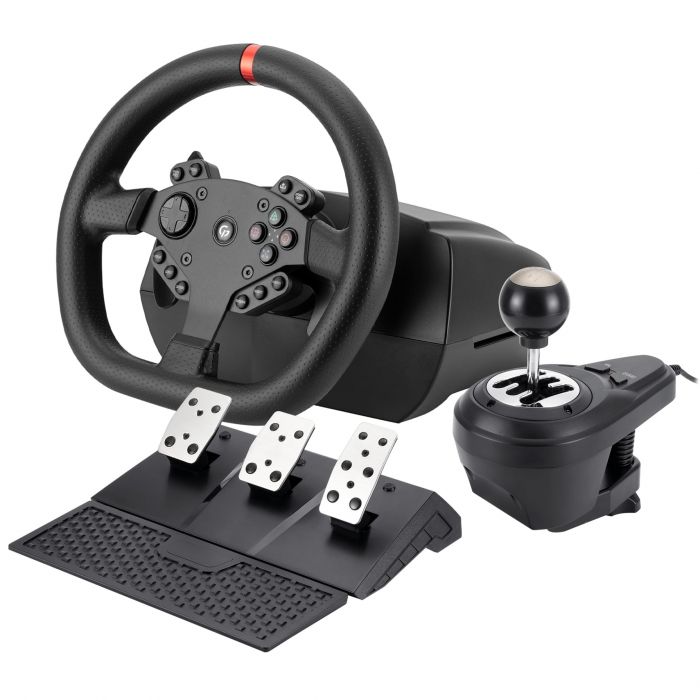 Кермо GamePro RW070PM з педалями та коробкою передач