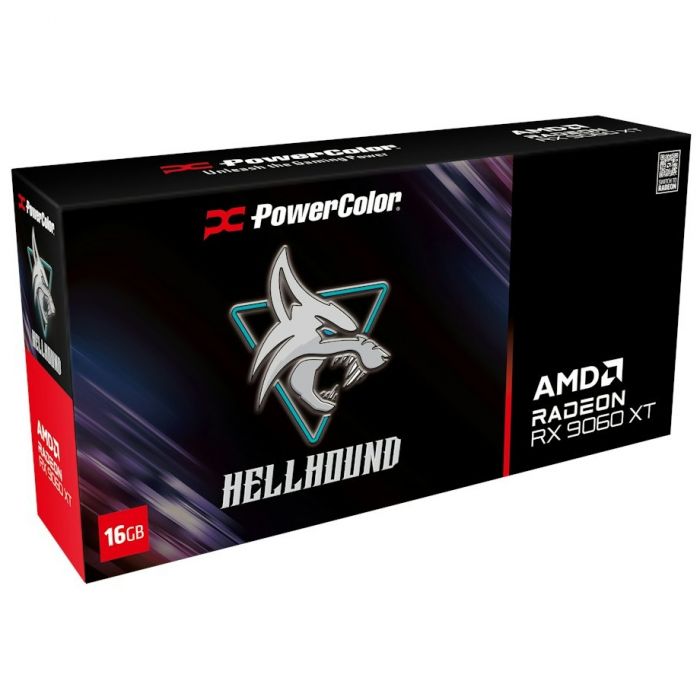 Відеокарта AMD Radeon RX 9060 XT 16GB GDDR6 Hellhound PowerColor (RX9060XT 16G-L/OC)