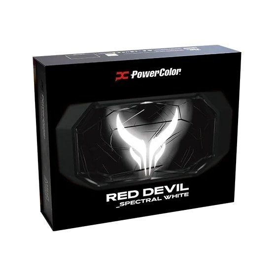Відеокарта AMD Radeon RX 9070 XT 16GB GDDR6 Red Devil Spectral White PowerColor (RX9070XT 16G-E/OC/WHITE)