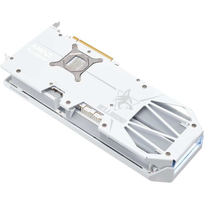 Відеокарта AMD Radeon RX 9070 XT 16GB GDDR6 Hellhound Spectral White PowerColor (RX9070XT 16G-L/OC/WHITE)