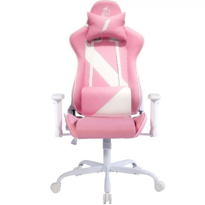 Крісло для геймерів 1stPlayer S02 Pink White