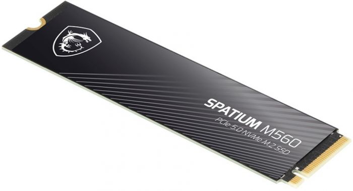 Накопичувач SSD 1TB MSI Spatium M560 M.2 2280 PCIe 5.0 x4 NVMe 3D NAND (S78-440L0F0-P83)