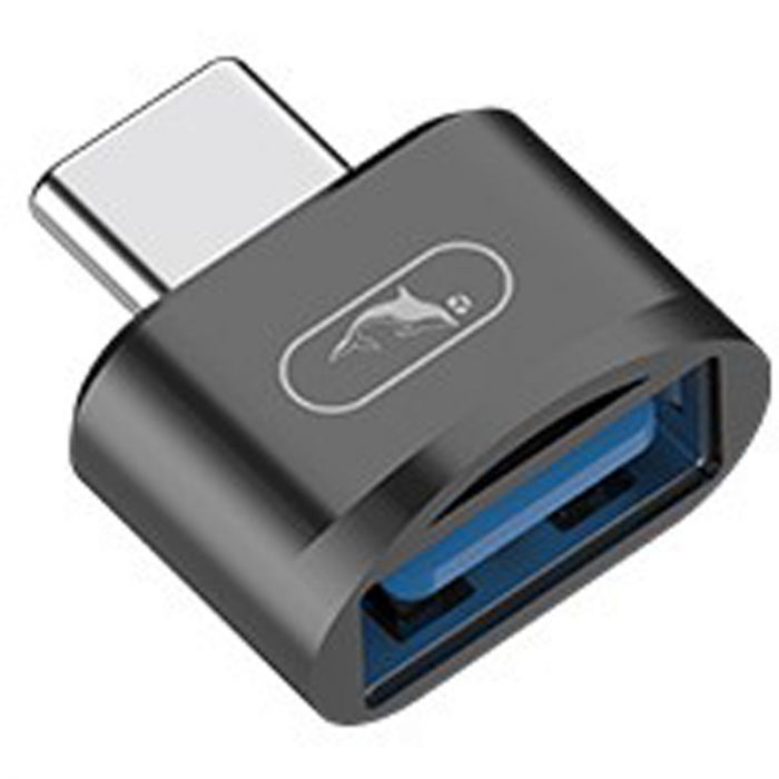 Перехідник SkyDolphin OT05 Mini USB Type-C - USB (M/F) Black (SDADPT-00029)