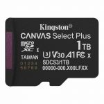Карта пам`яті MicroSDXC 1TB UHS-I Class 10 Kingston Canvas Select Plus R150MB/s (SDCS3/1TBSP)