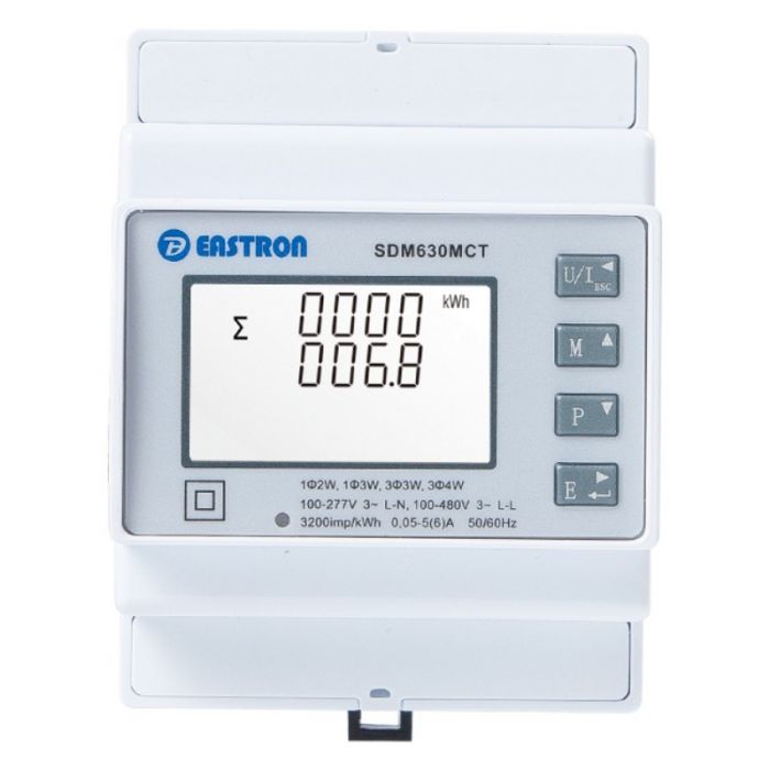 Лічільник Three phase energy meter Eastron SDM 630MCT-ETL (ESCT-T36 500A/1A)