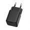 Мережевий зарядний пристрій ColorWay GaN Mini 25W PD Port PPS USB-C Black (CW-CHS052PD-BK)
