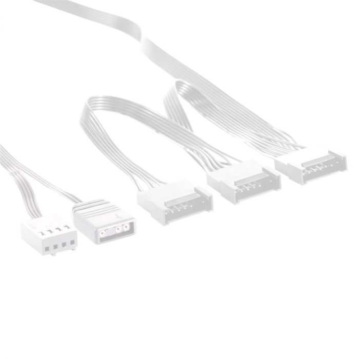 Система водяного охолодження AeroCool Oasis L240 White (ACLA-OA24117.21)