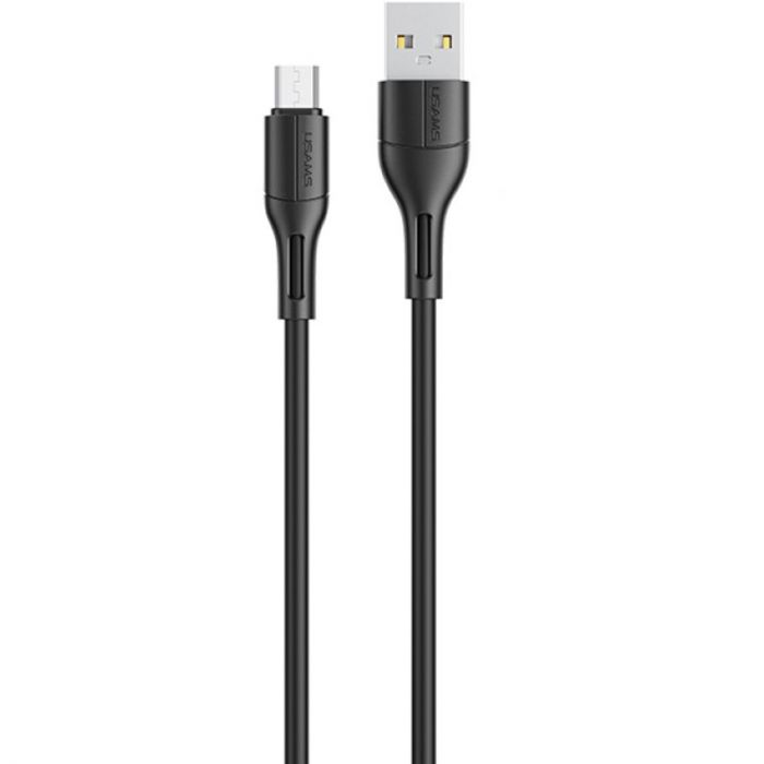 Кабель Usams US-SJ502 USB - Micro USB (M/M), 1 м, Black (SJ502USB01)