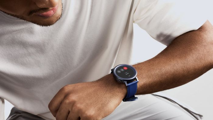 Смарт-годинник CMF by Nothing Watch Pro 2 Blue Metal with Leather Strap_EU