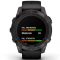 Смарт-годинник Garmin Fenix 7 Pro Sapphire Solar Carbon Gray DLC Titanium with Black Silicone (010-02777-54)