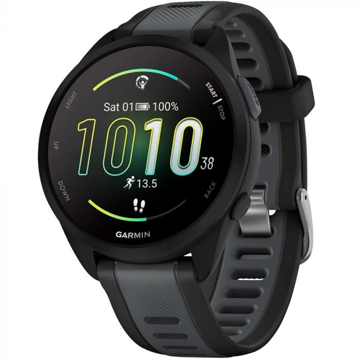 Смарт-годинник Garmin Forerunner 165 Music Black/Slate Gray (010-02863-B0)