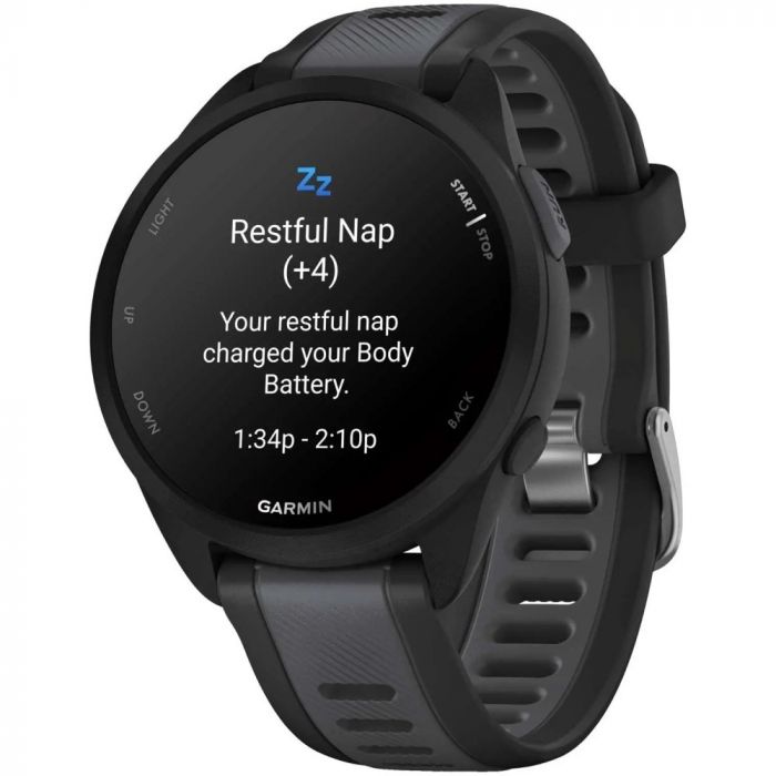 Смарт-годинник Garmin Forerunner 165 Music Black/Slate Gray (010-02863-B0)