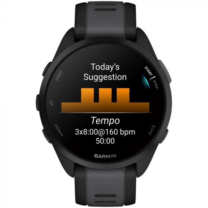 Смарт-годинник Garmin Forerunner 165 Music Black/Slate Gray (010-02863-B0)