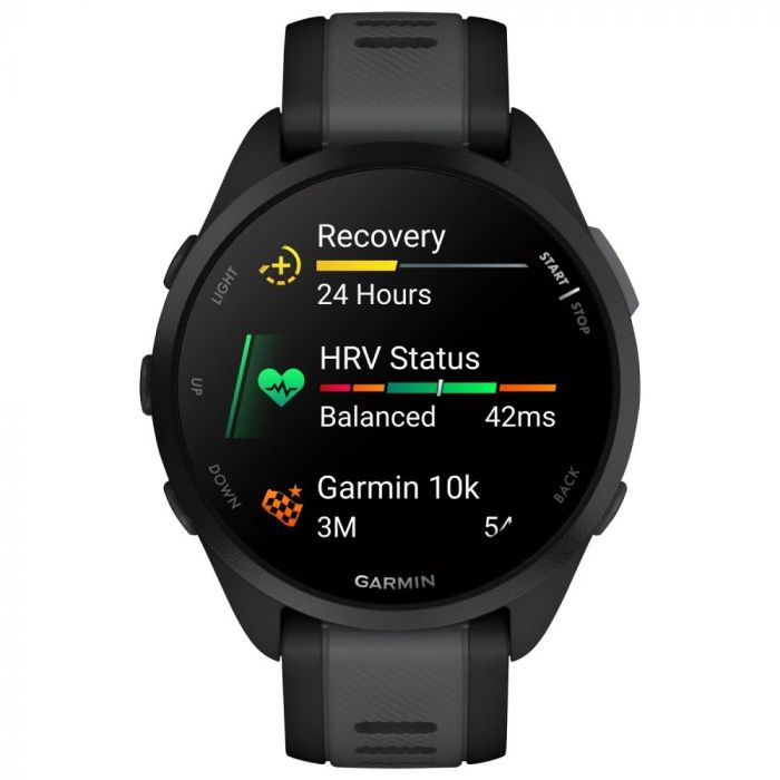 Смарт-годинник Garmin Forerunner 165 Music Black/Slate Gray (010-02863-B0)