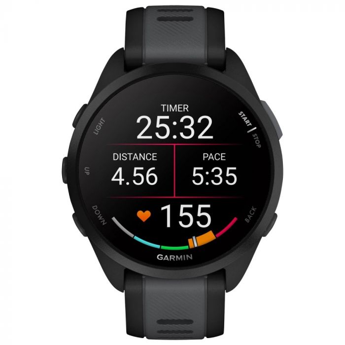 Смарт-годинник Garmin Forerunner 165 Music Black/Slate Gray (010-02863-B0)