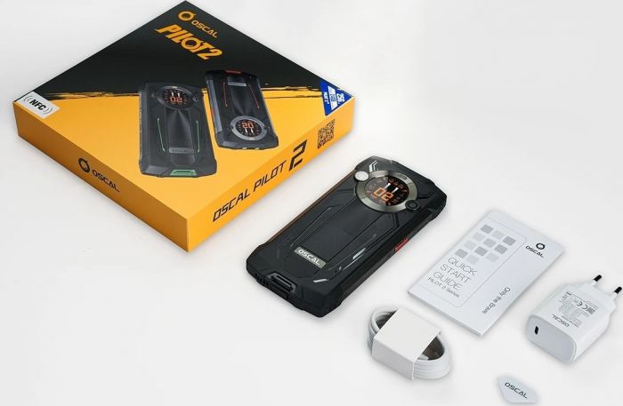 Смартфон Oscal Pilot 2 8/256GB Black