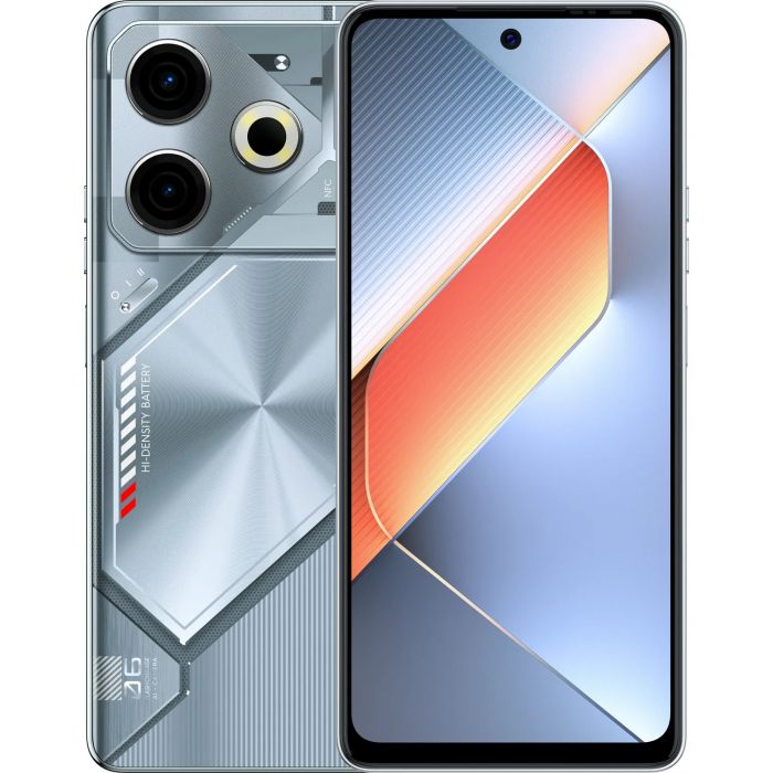 Смартфон Tecno Pova 6 Neo (LI6) 8/128GB Starry Silver (4894947023620)