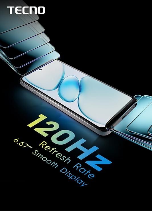 Смартфон Tecno Spark Go 1 (KL4) 3/64GB Glittery White (4894947036446)