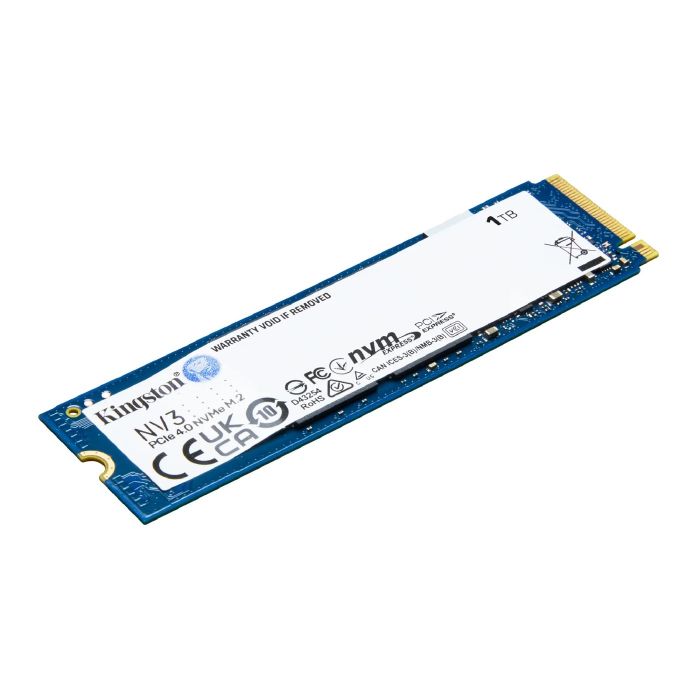 Накопичувач SSD 1TB M.2 NVMe Kingston NV3 M.2 2280 PCIe Gen4.0 x4 (SNV3S/1000G)