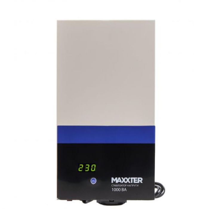 Стабілізатор Maxxter MX-AVR-DW1000-01 1000VA