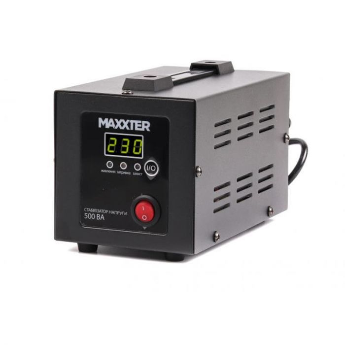 Стабілізатор Maxxter MX-AVR-E500-01 500VA