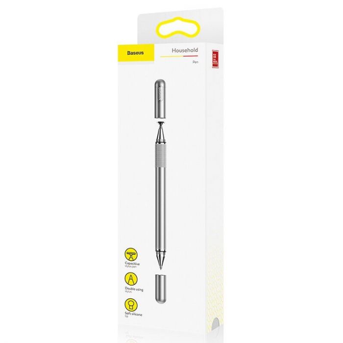 Стилус Baseus Golden Cudgel Capacitive Stylus Pen Silver (ACPCL-0S)