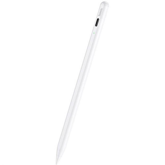 Стилус Hoco GM102 Smooth series active anti-mistake touch capacitive pen (iPad only) White (GM102W)