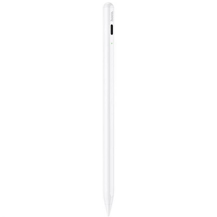 Стилус Hoco GM102 Smooth series active anti-mistake touch capacitive pen (iPad only) White (GM102W)