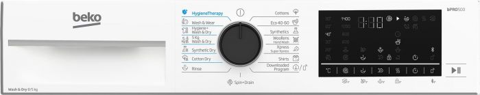 Пральна машина з сушкою Beko B5DFT58447W