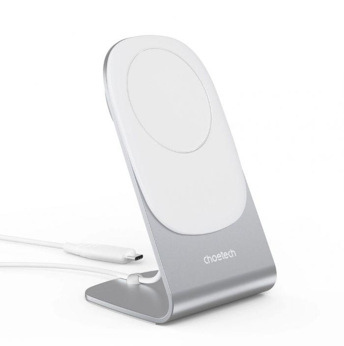 Бездротовий зарядний пристрій Choetech T518-F 15W + підставка-тримач