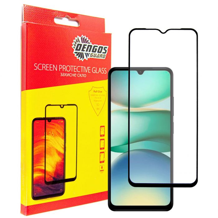 Захисне скло Dengos для Xiaomi Redmi A5 Black Full Glue (TGFG-399) 