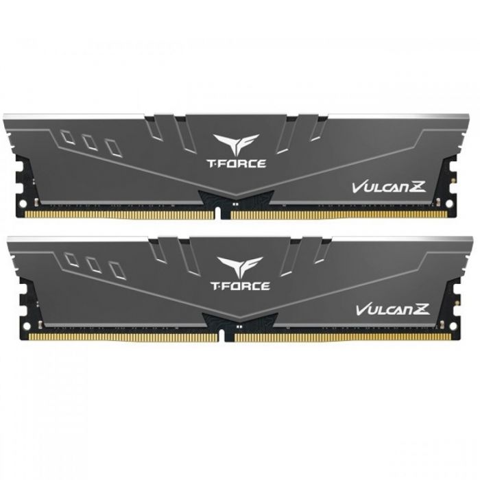 Модуль пам`яті DDR4 2x8GB/3200 Team T-Force Vulcan Z Gray (TLZGD416G3200HC16FDC01)