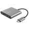 USB-хаб Trust Dalyx Aluminium USB Type-C 3-в-1 (23772)