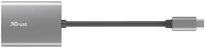 Кардрідер Trust Dalyx Aluminium USB Type-C Grey (24136)