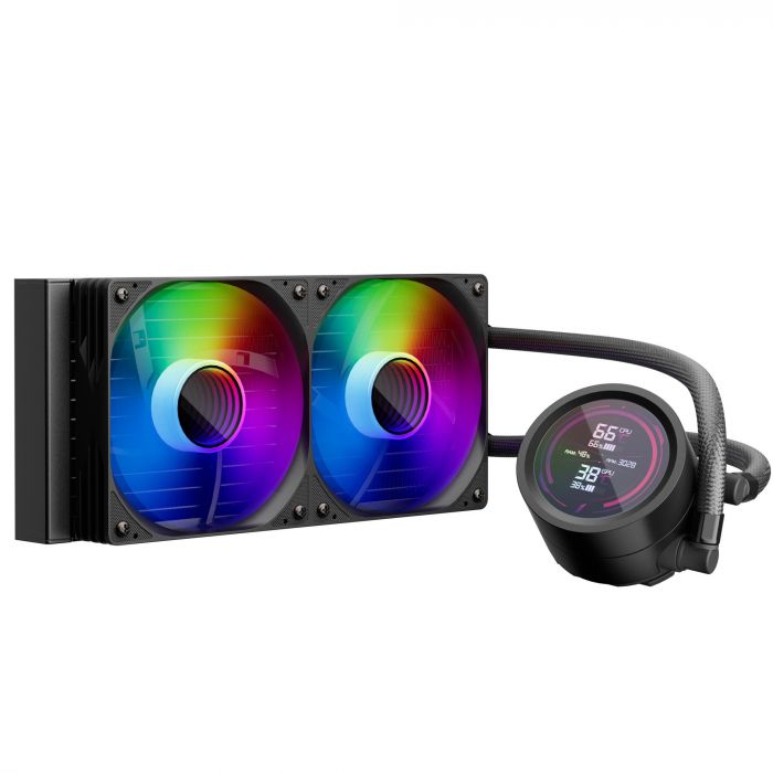 Система водяного охолодження 1stPlayer TS4-240 Black