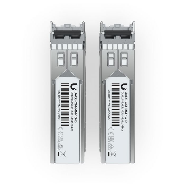 Модуль SFP Ubiquiti 1G Multi-Mode Optical Module 2 pack (UACC-OM-MM-1G-D-2)