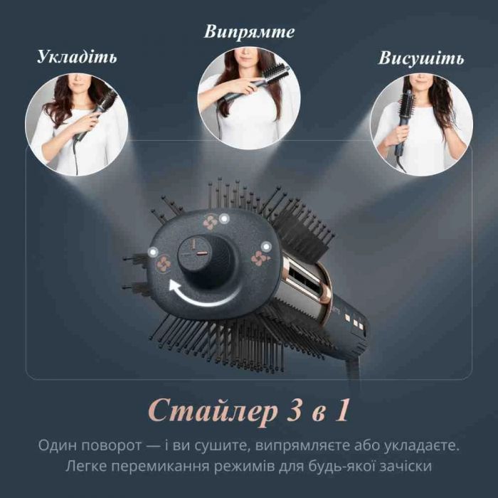 Фен-щітка Rowenta Air Brush 3D UB9720E0
